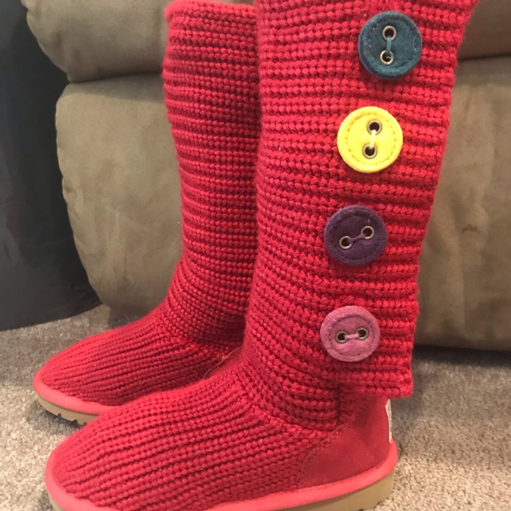 EUC UGG Knit Boots, size 13